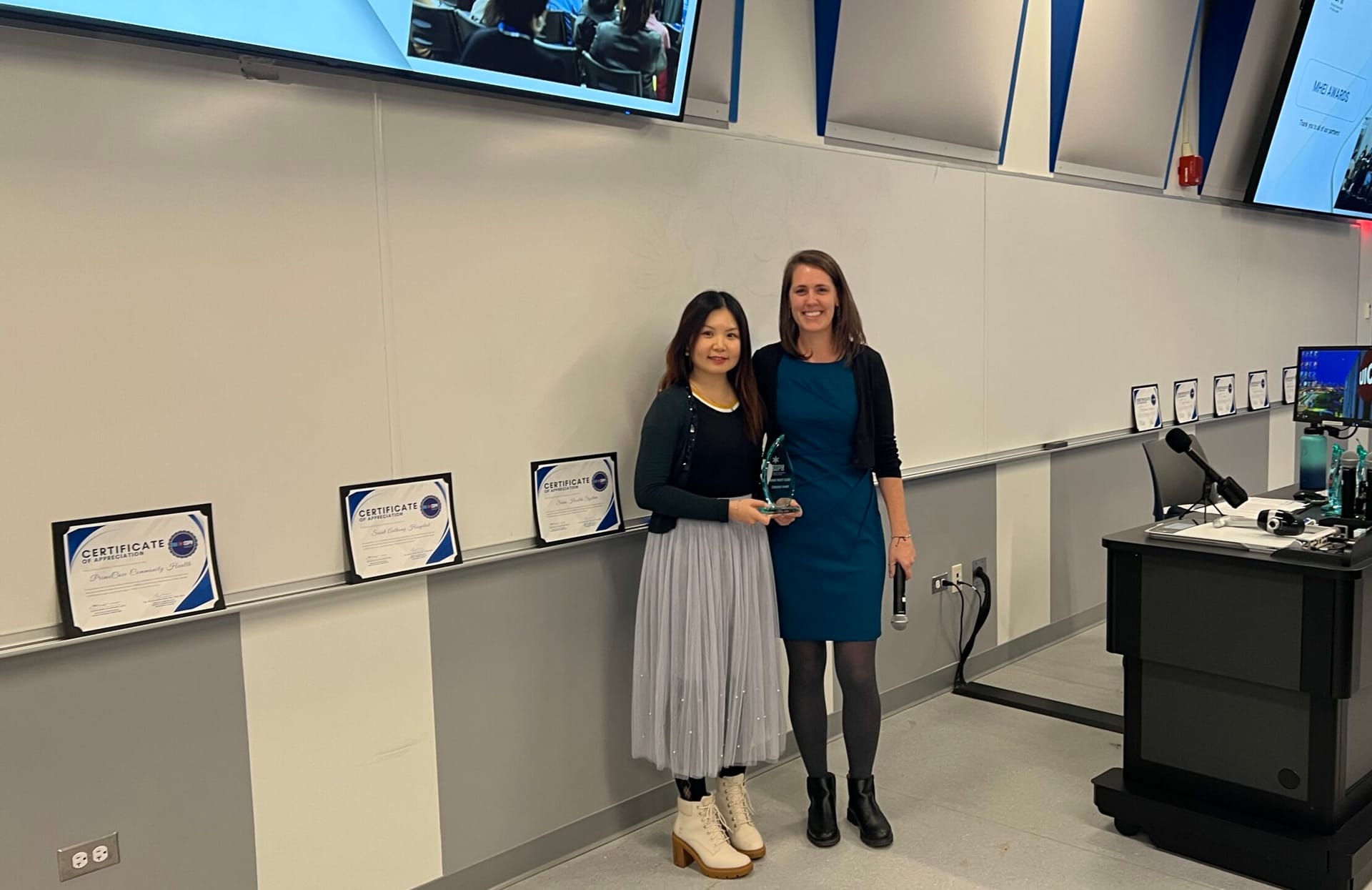 Winnie Lam and Megan Rahn, CASL